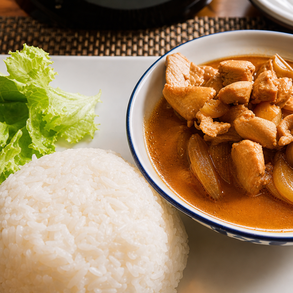 Massaman Curry + Side.