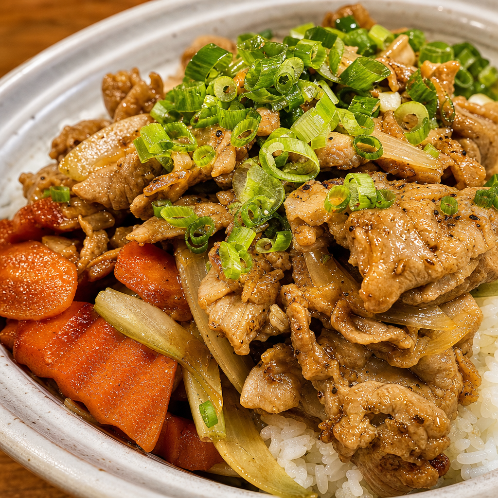 Garlic + Rice.