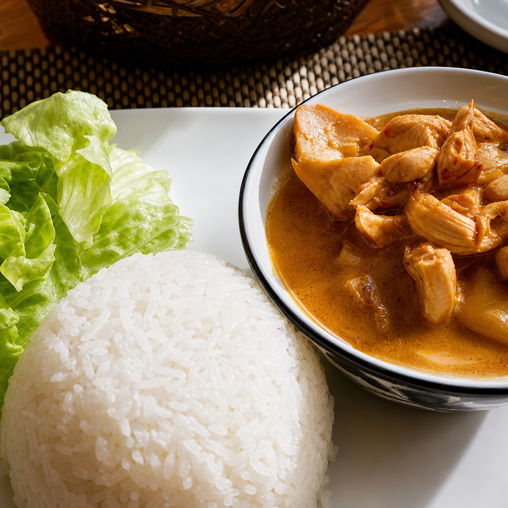Massaman Curry + Side *Lunch.
