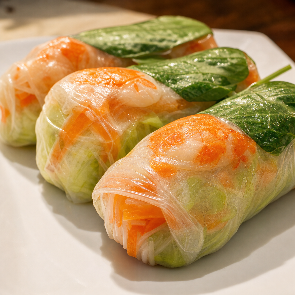 Fresh Basil Rolls