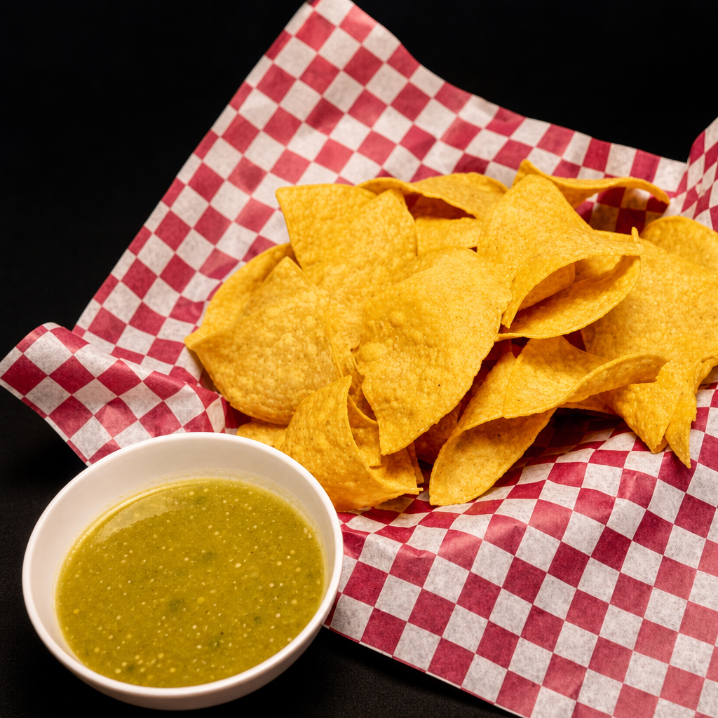 Large Chips & Salsa.