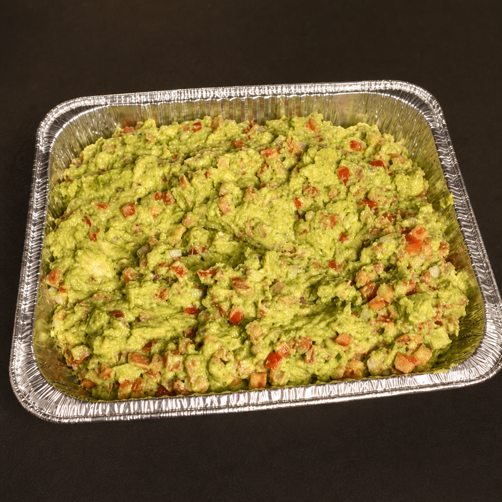 Small Tray of Guacamole.