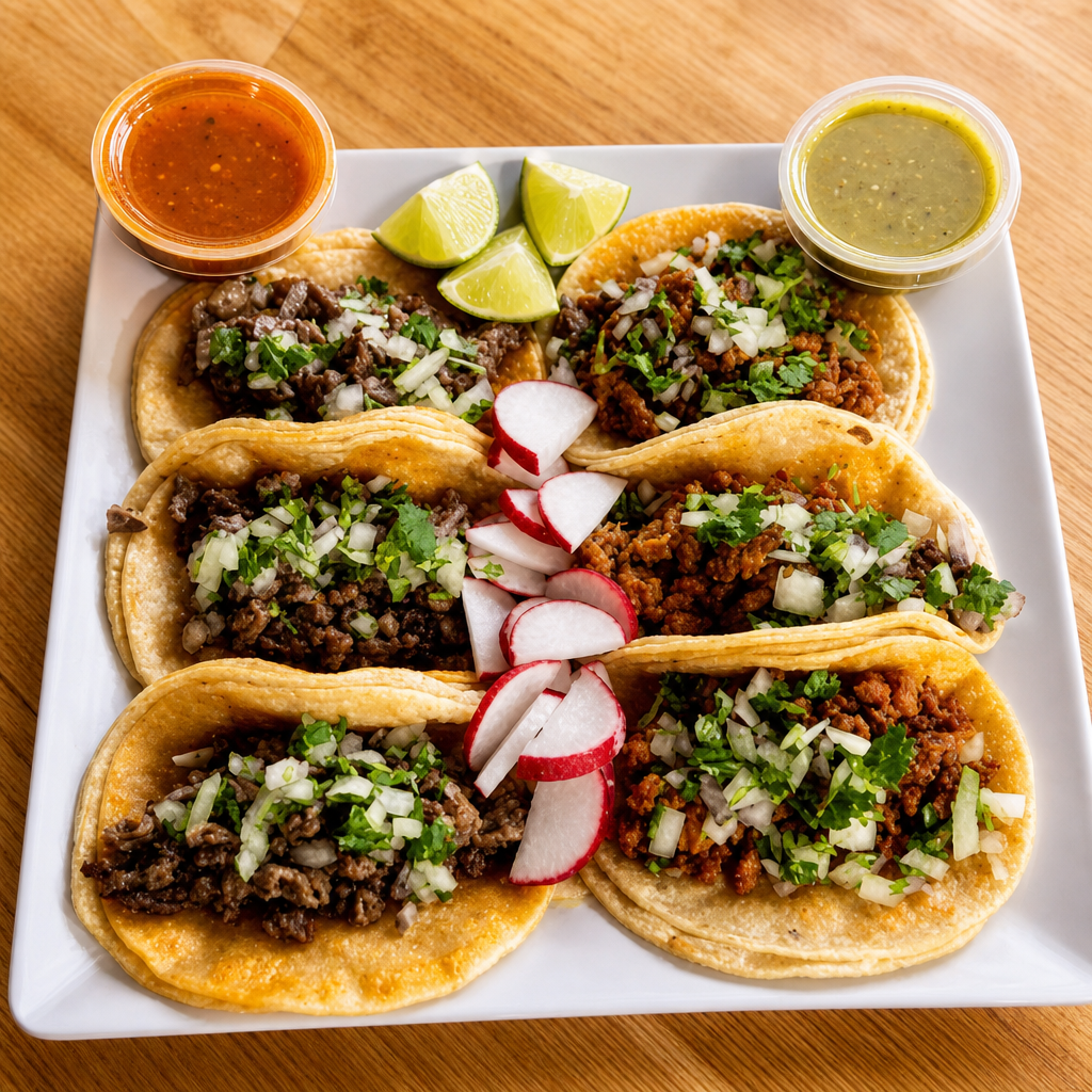 6 Tacos.