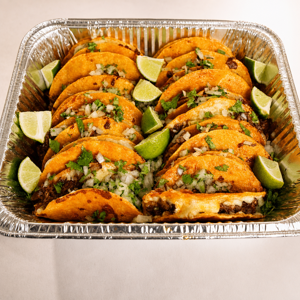 15 Quesabirrias Tray.