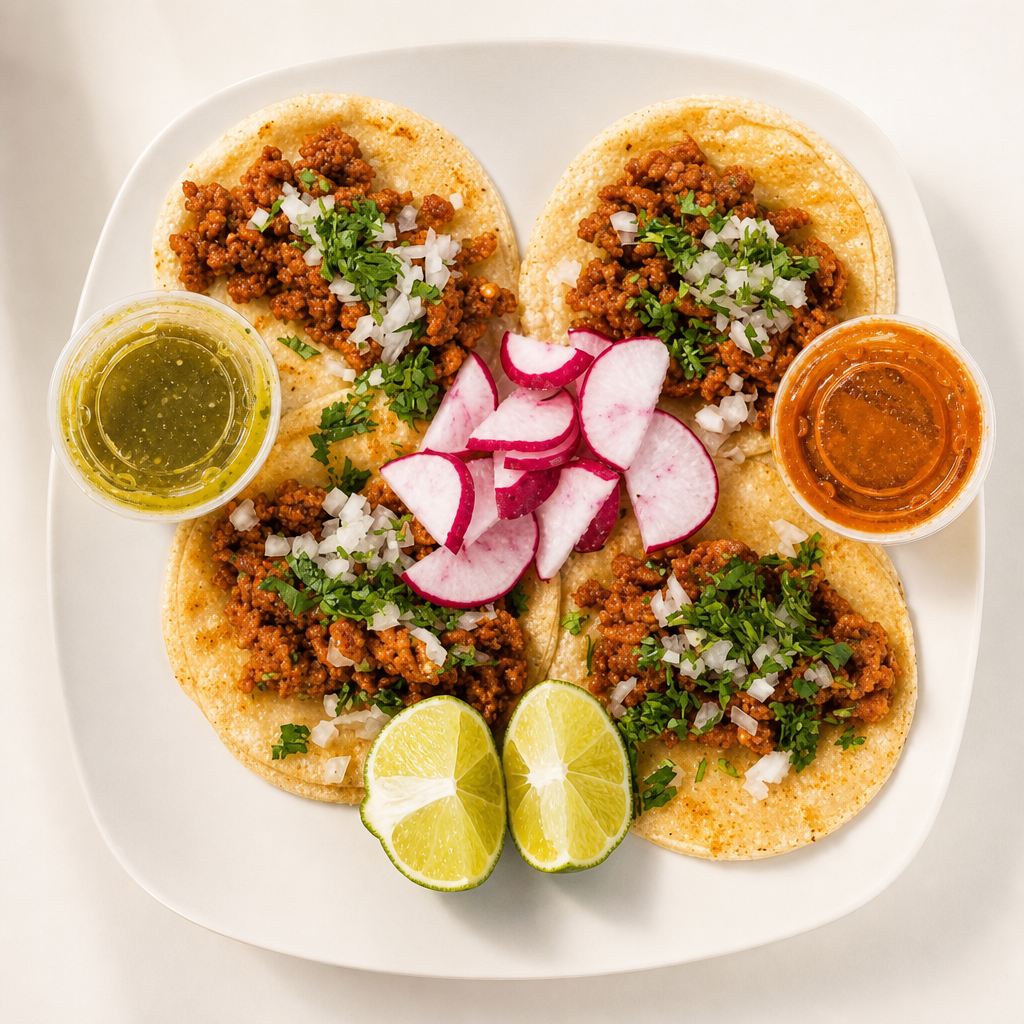 4 Tacos.