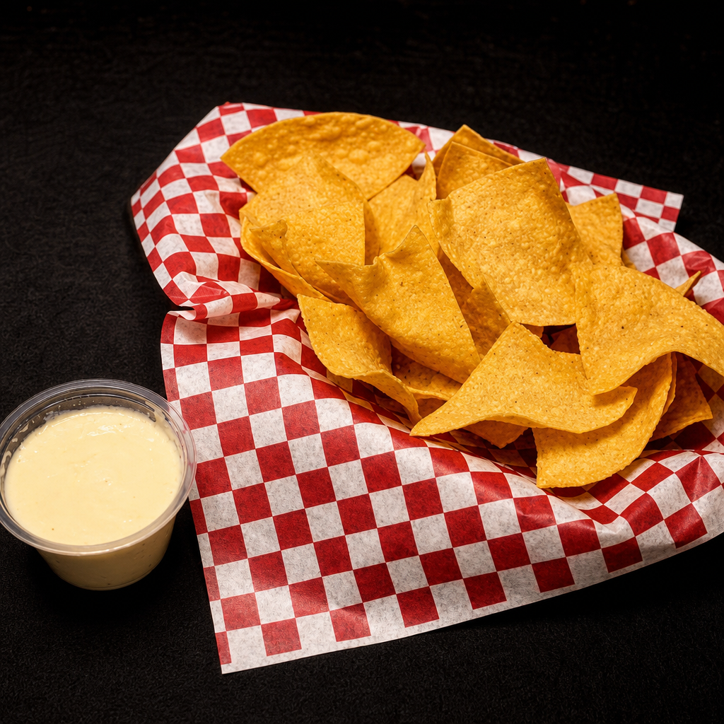 Small Chips & Queso.