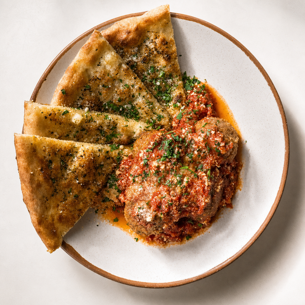 Meatballs and Ricotta