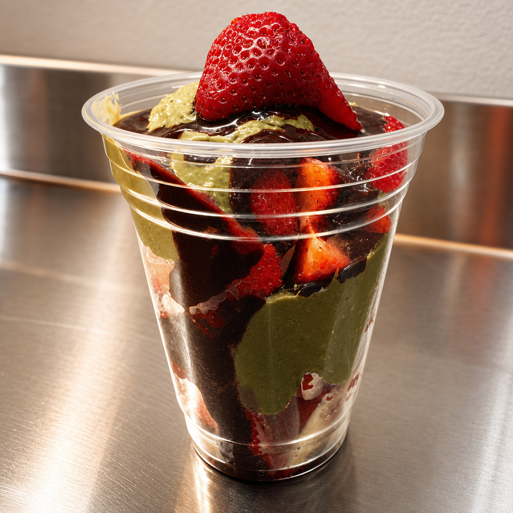 Dubai Chocolate Strawberry Cups 8 oz (Albany Location)