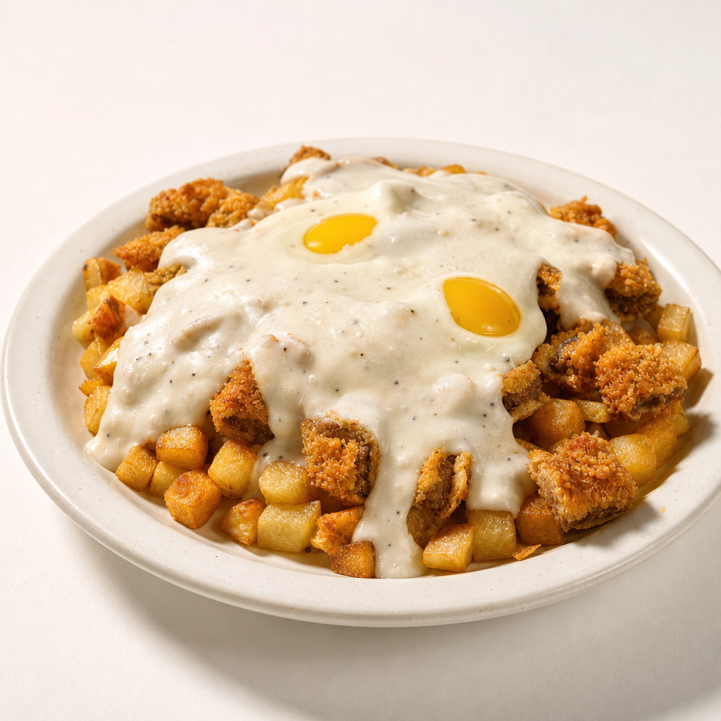 Country Fried Steak Skillet