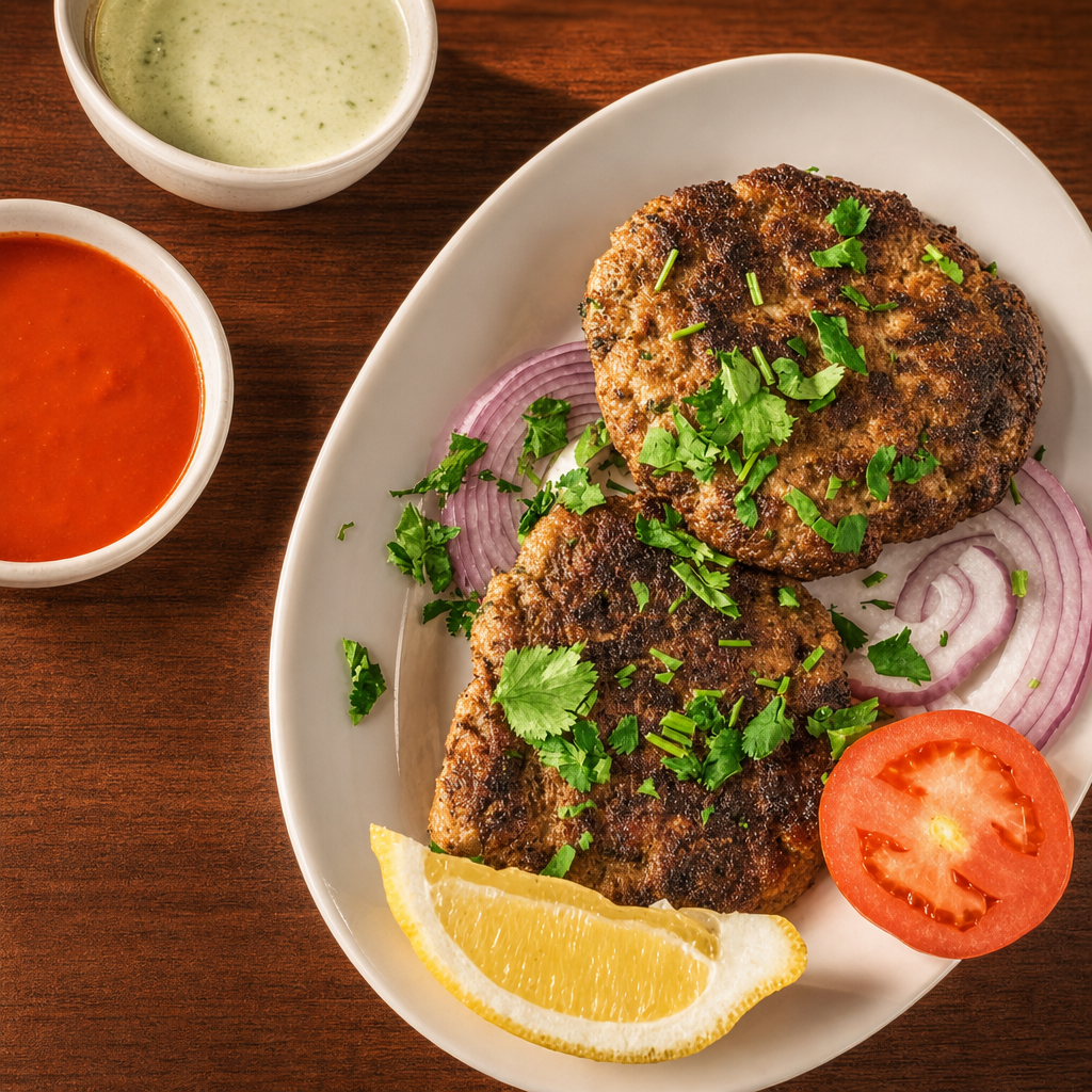 Chapli Kabab.