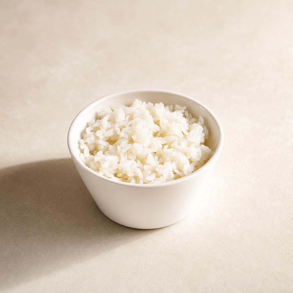 White Rice.