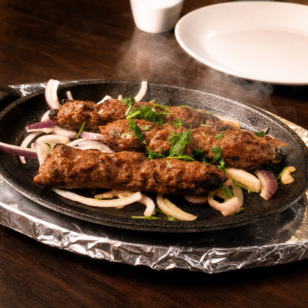 Beef Seekh Kabab.