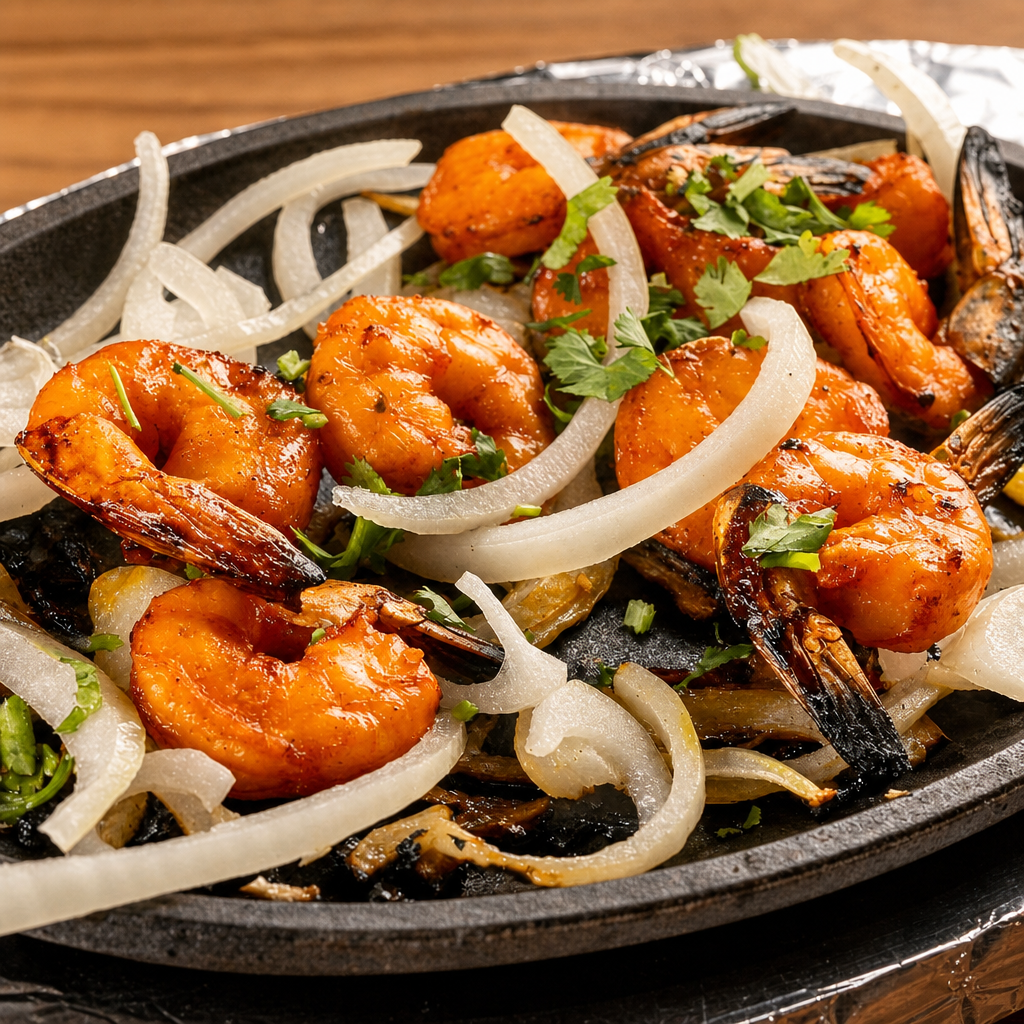 Shrimp Tandoori.