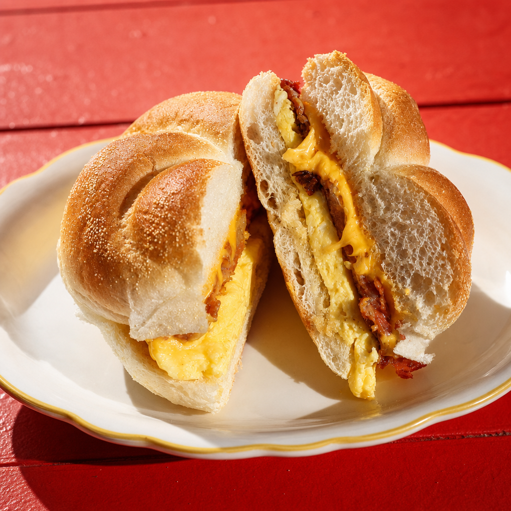 Breakfast Sandwich.
