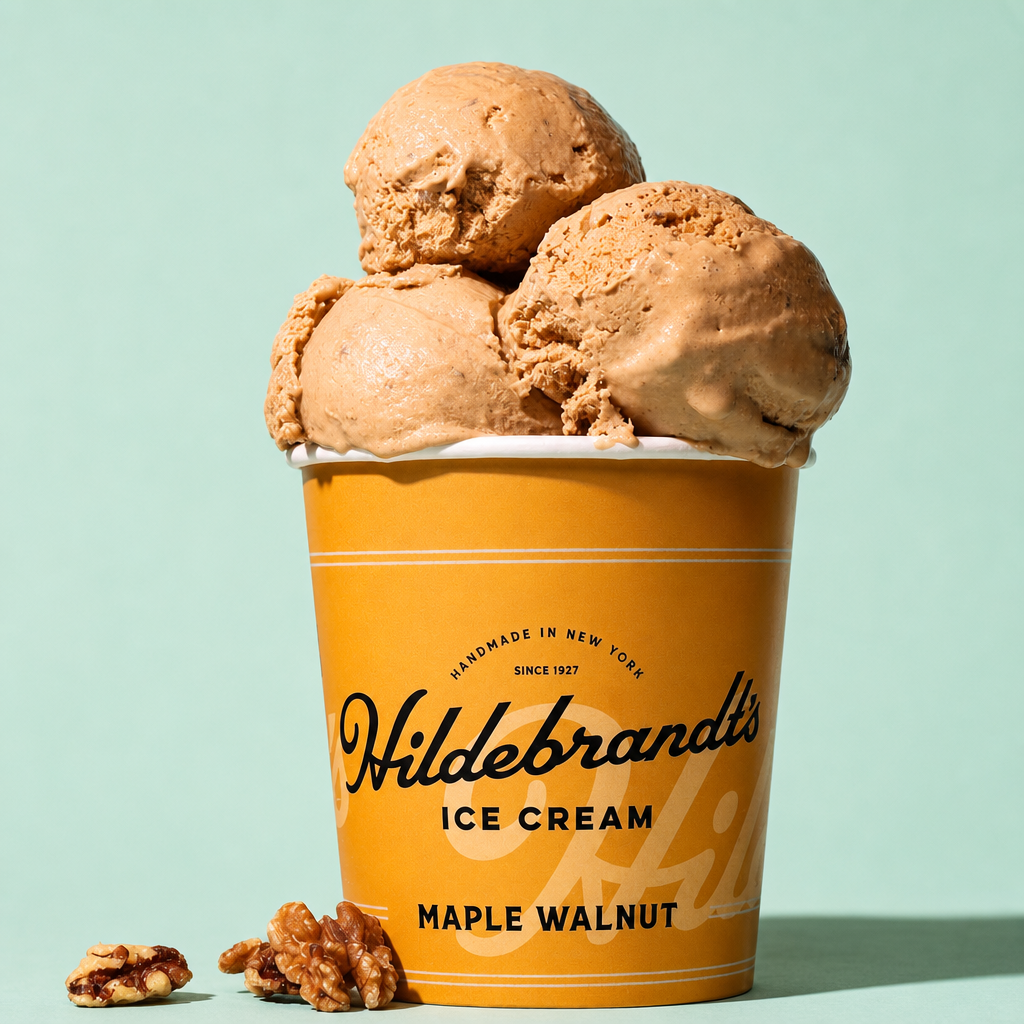 Maple Walnut Pint.