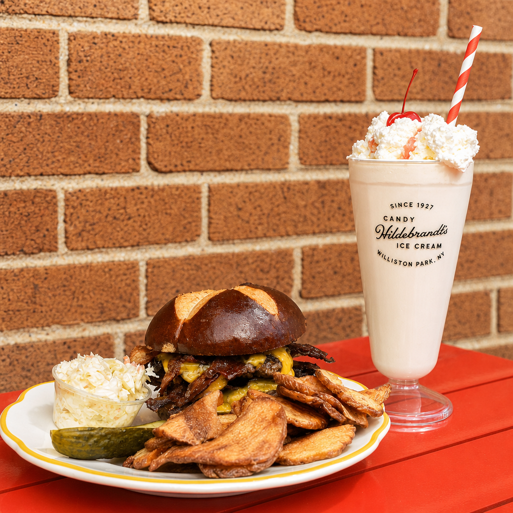 Top of the Hill Burger Meal.