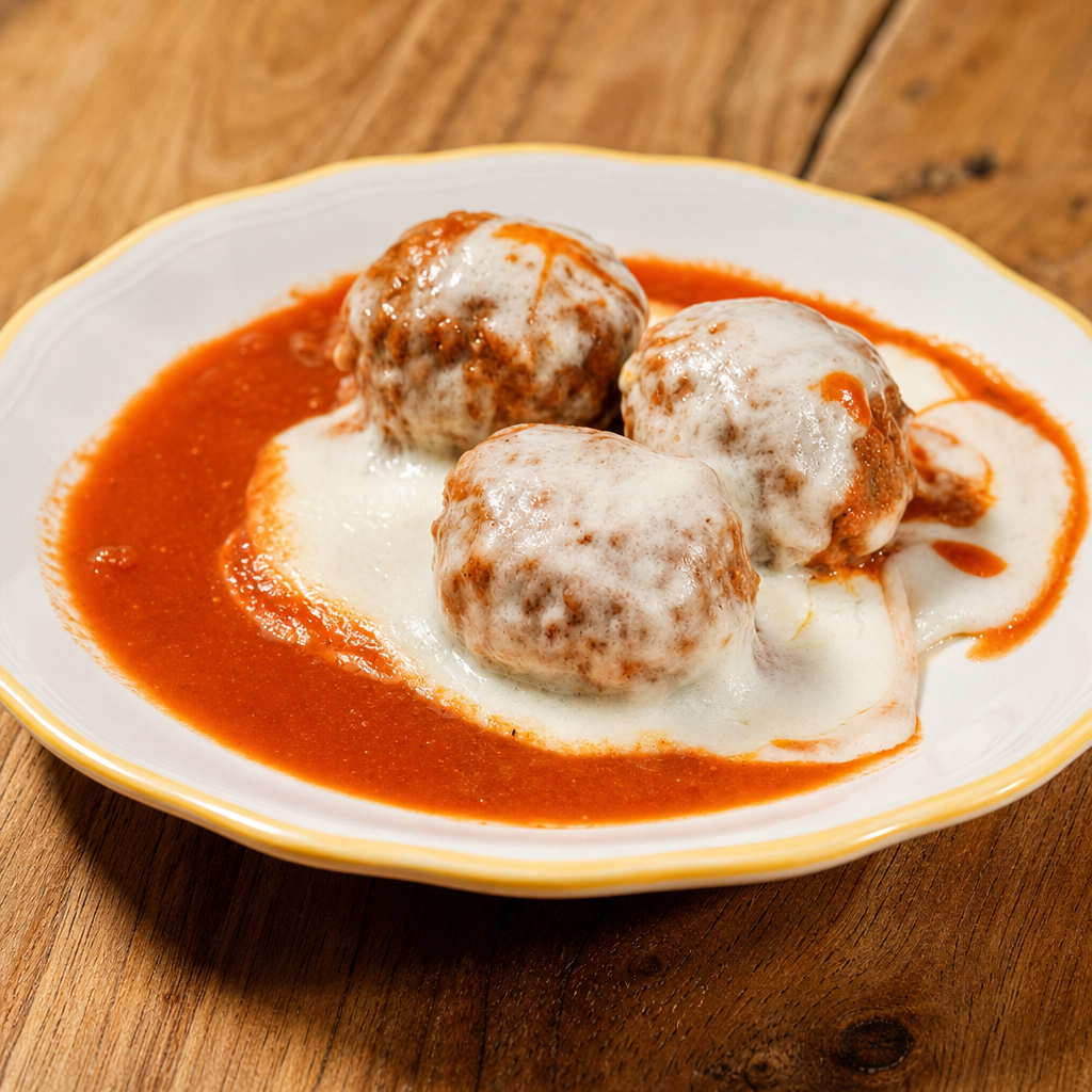 Meatball Trio.