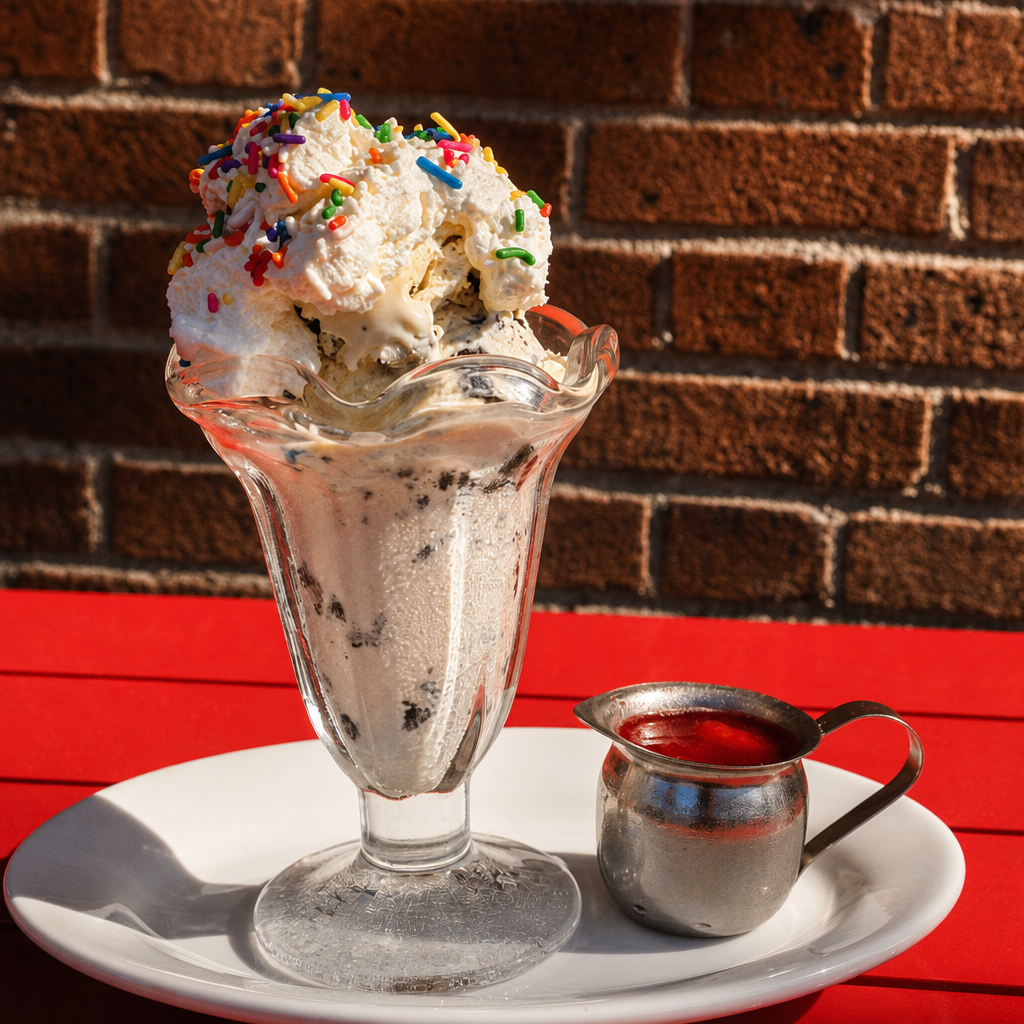 Strawberry Sundae.