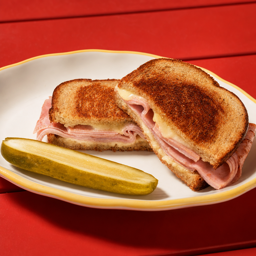 Grilled Ham & Swiss.