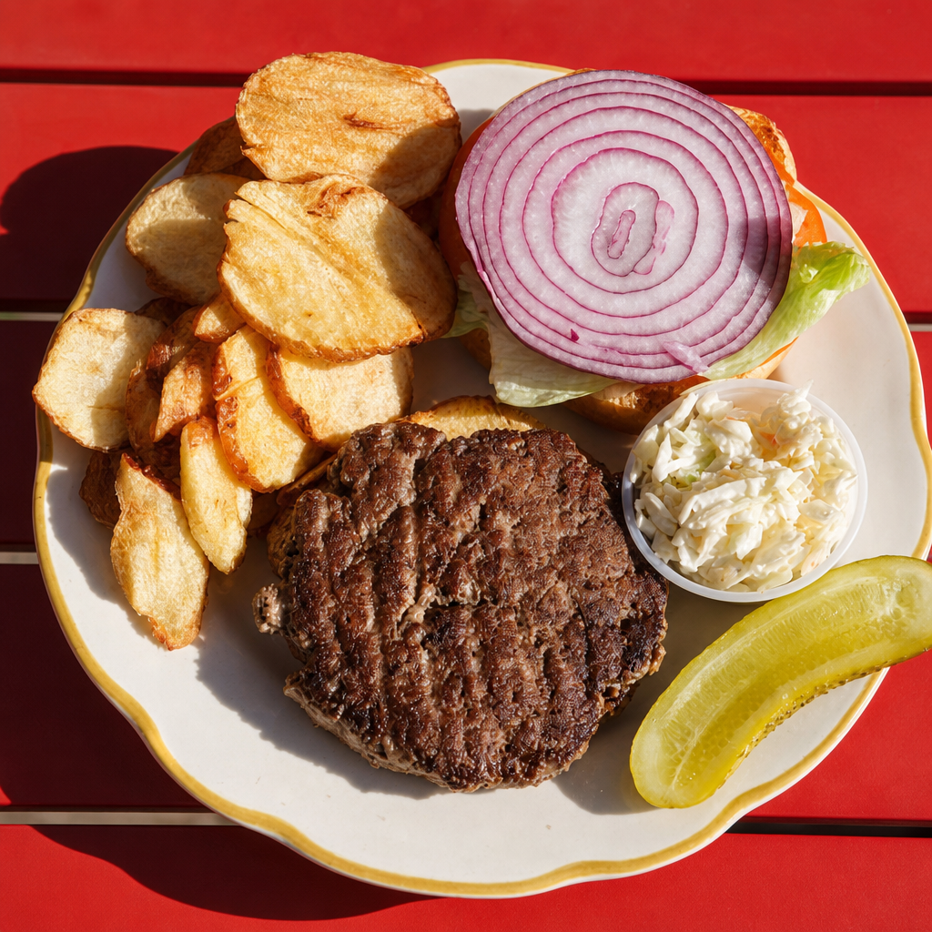 4 Oz Hamburger