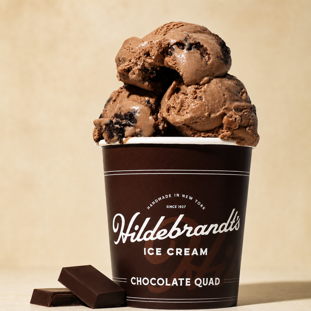 Chocolate Quad Pint.