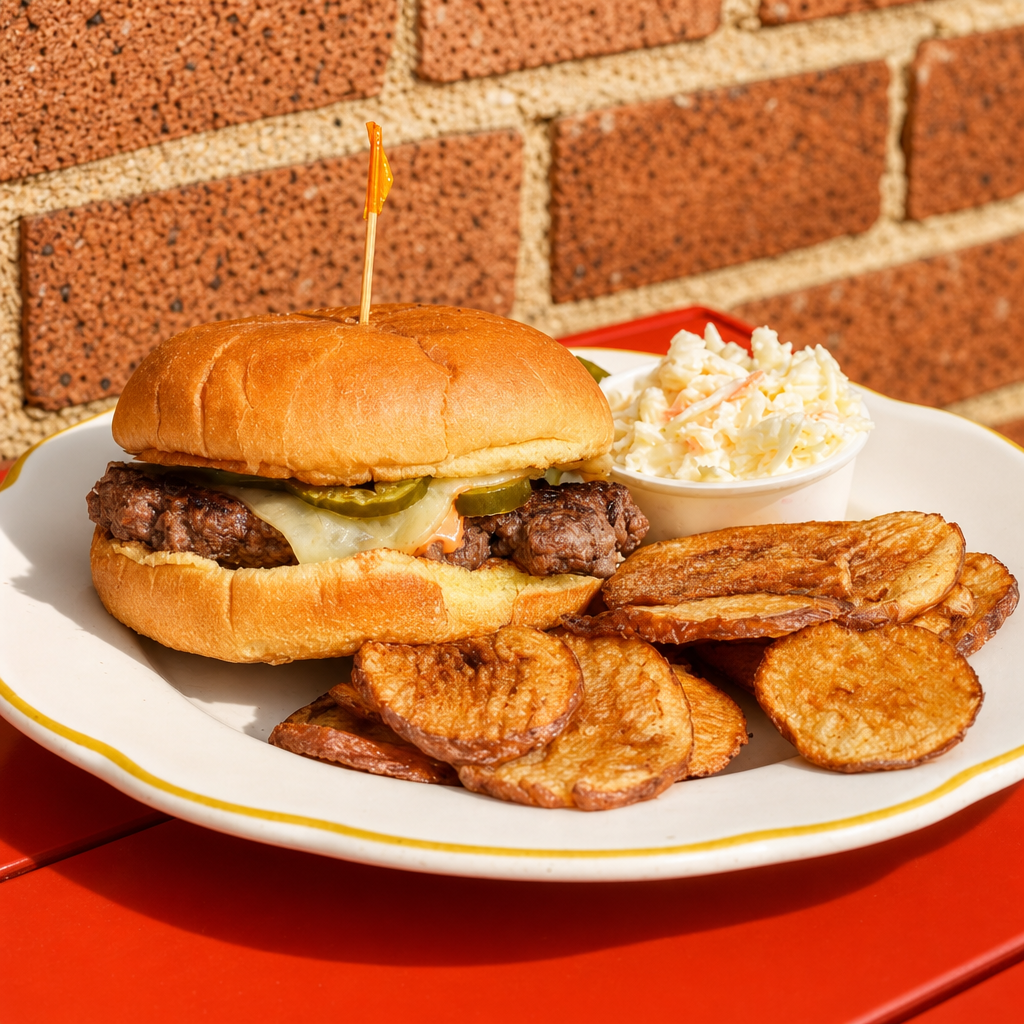 Spicy Jalapeño Burger.