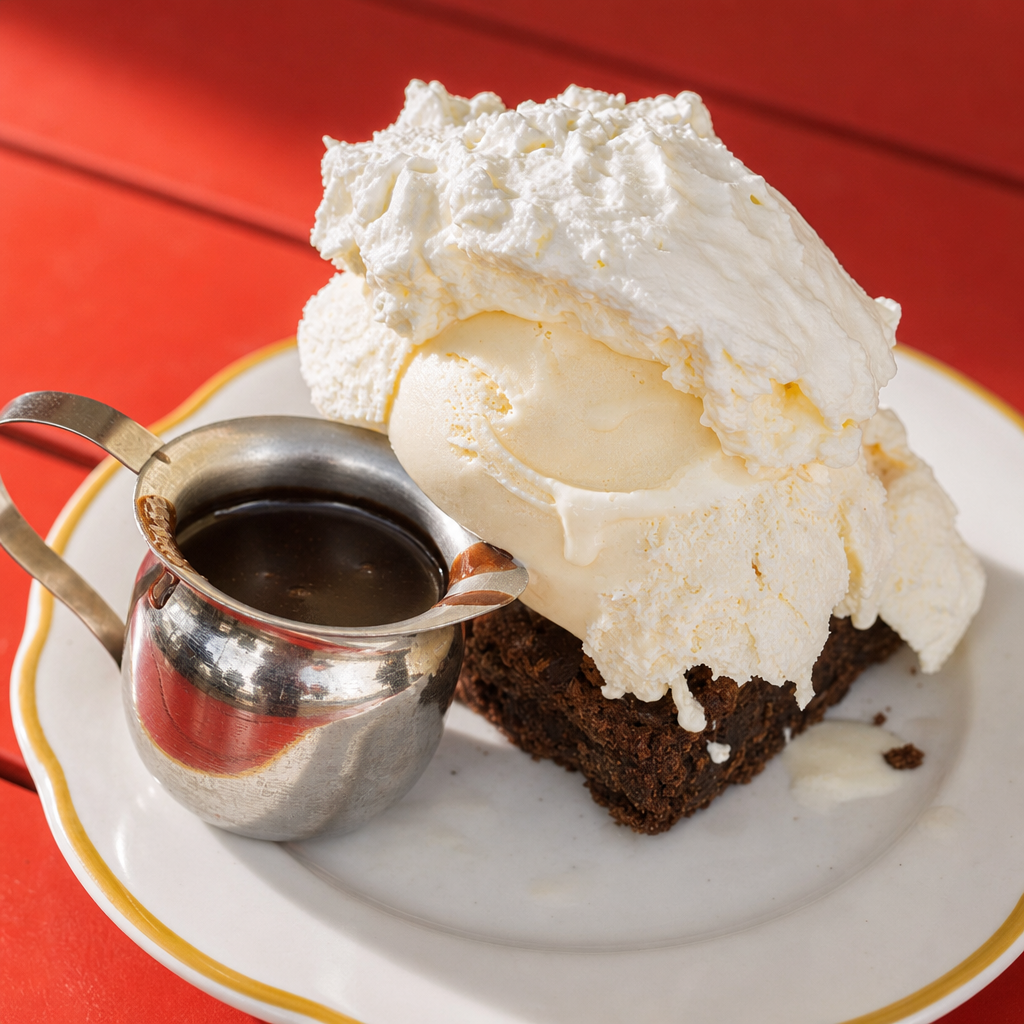 Brownie Sundae.