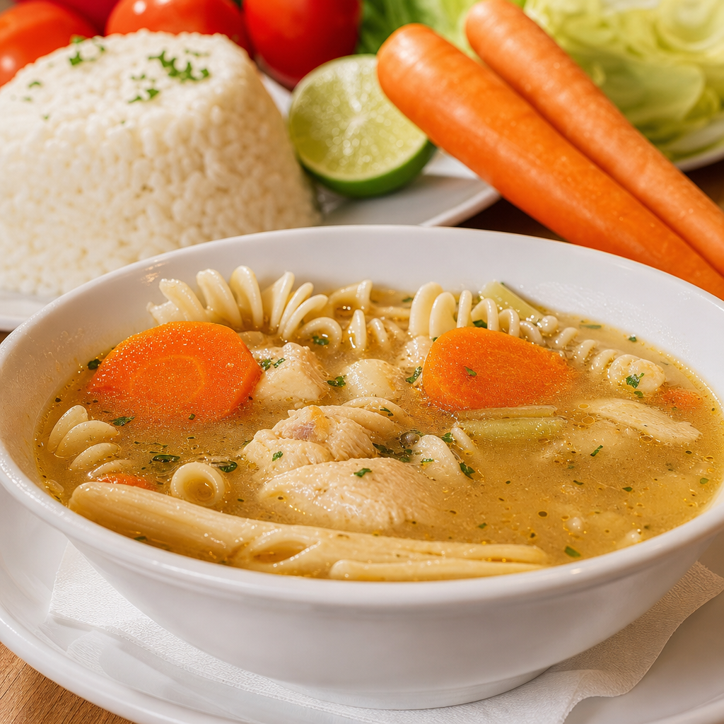 Sopa De Pollo.