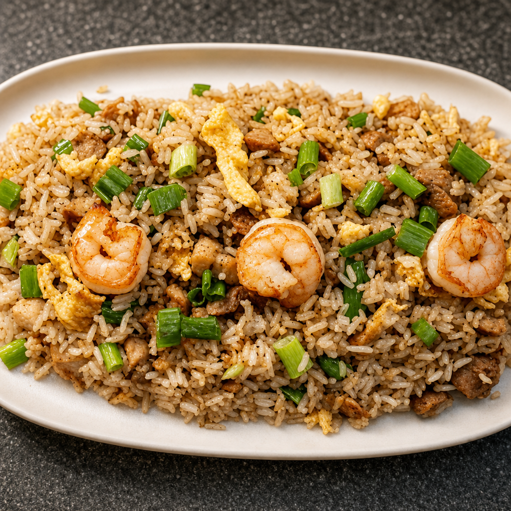 Arroz Chaufa Limeño.