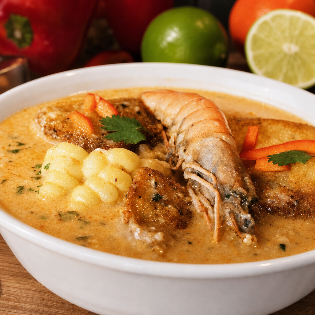 Chupe De Camarones.
