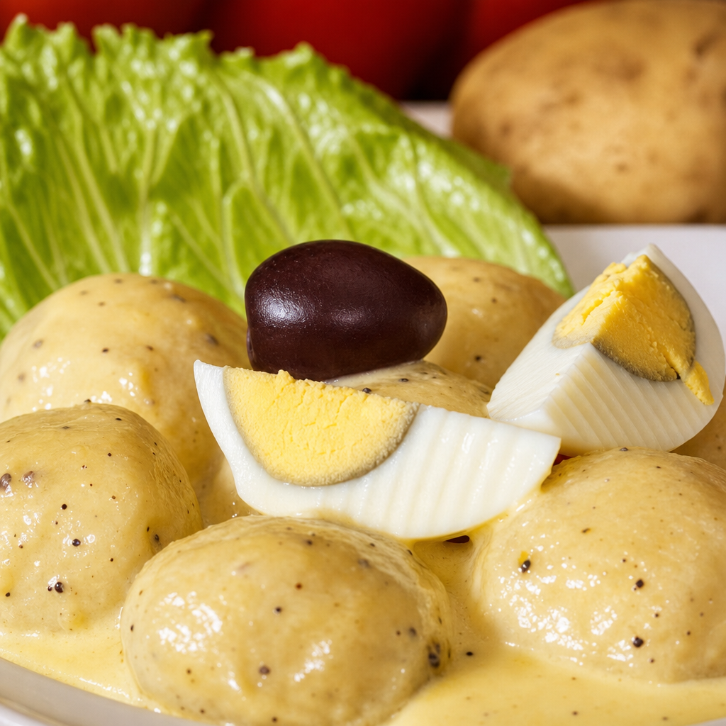 Papa a La Huancaina.