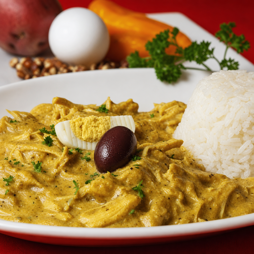 Aji De Gallina Limeño.
