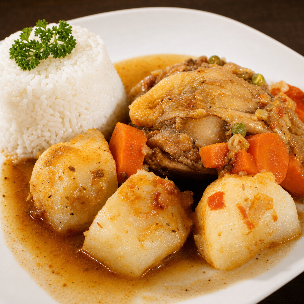 Estofado De Pollo.