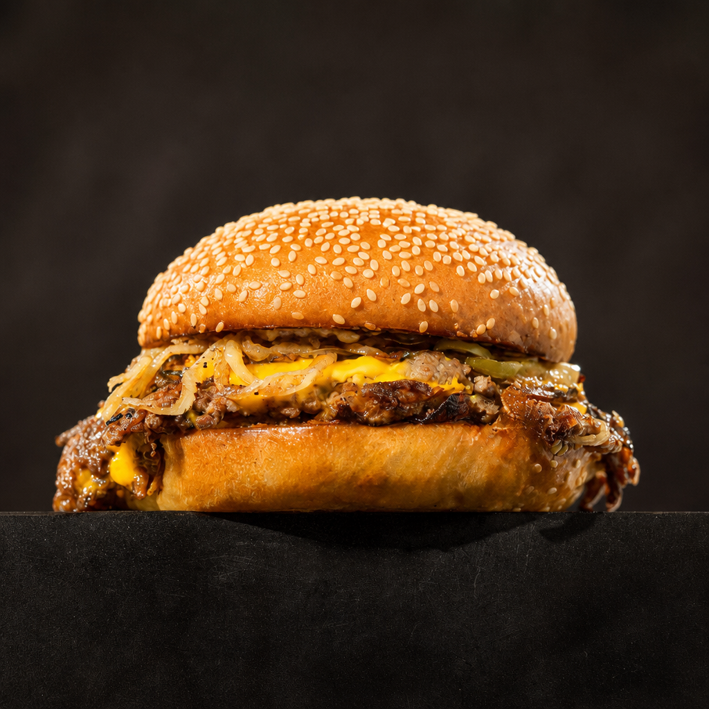 Oklahoma Style Burger.