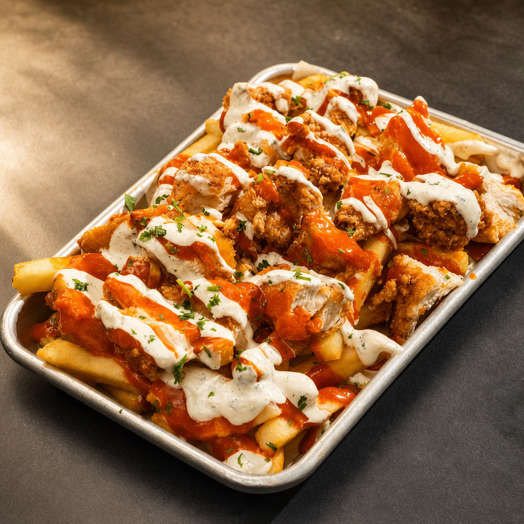 Buffalo Chicken Fries.