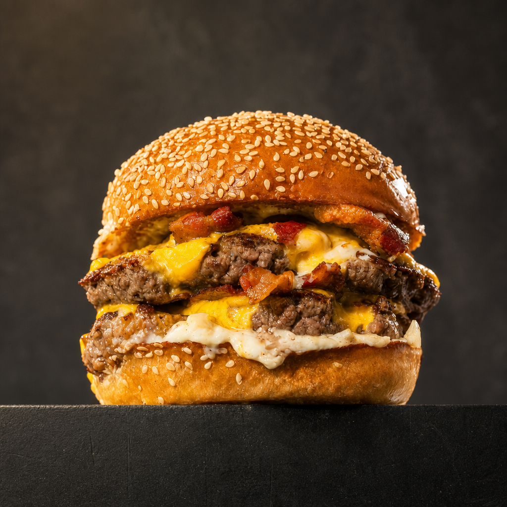 Double Trouble Burger.