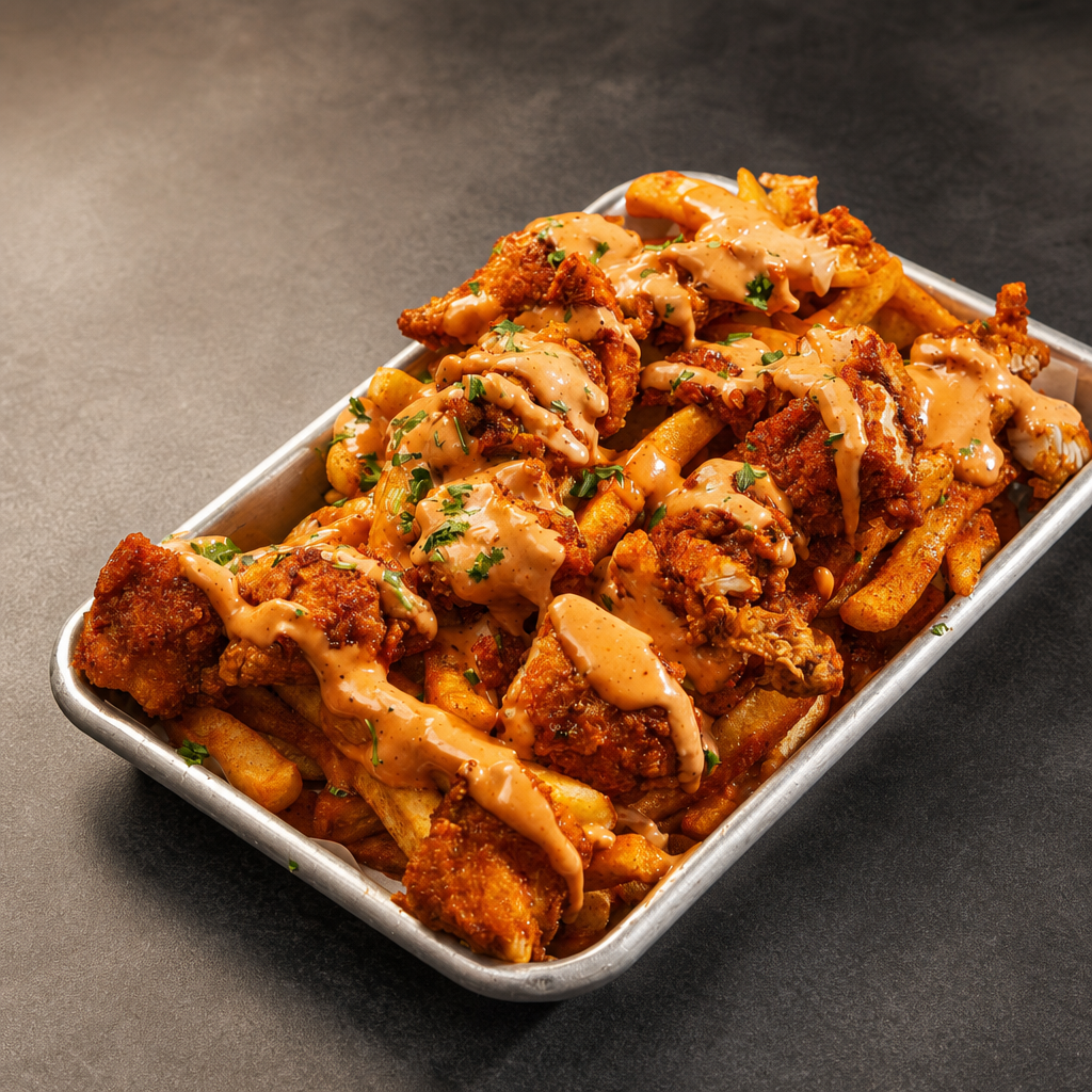 Sweet and Spicy Fries.
