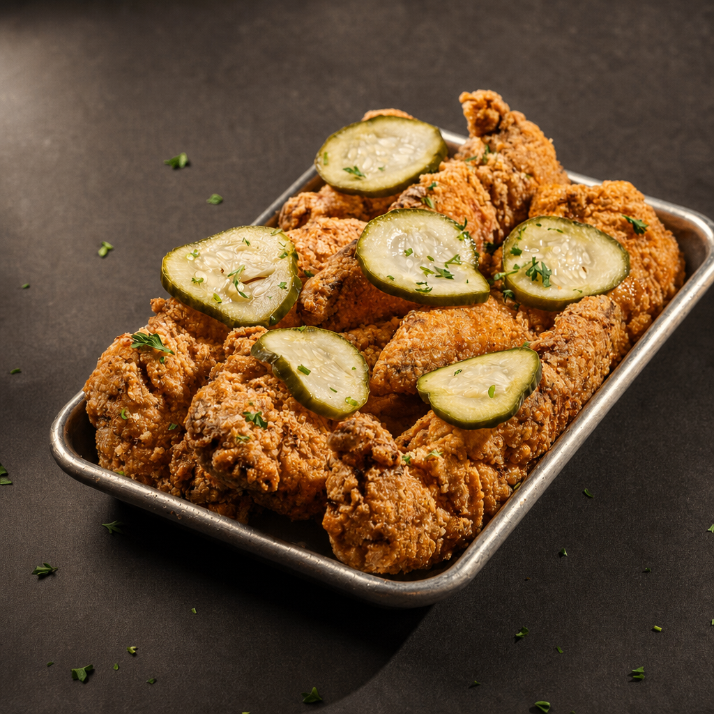 6 Chicken Tenders Pieces.