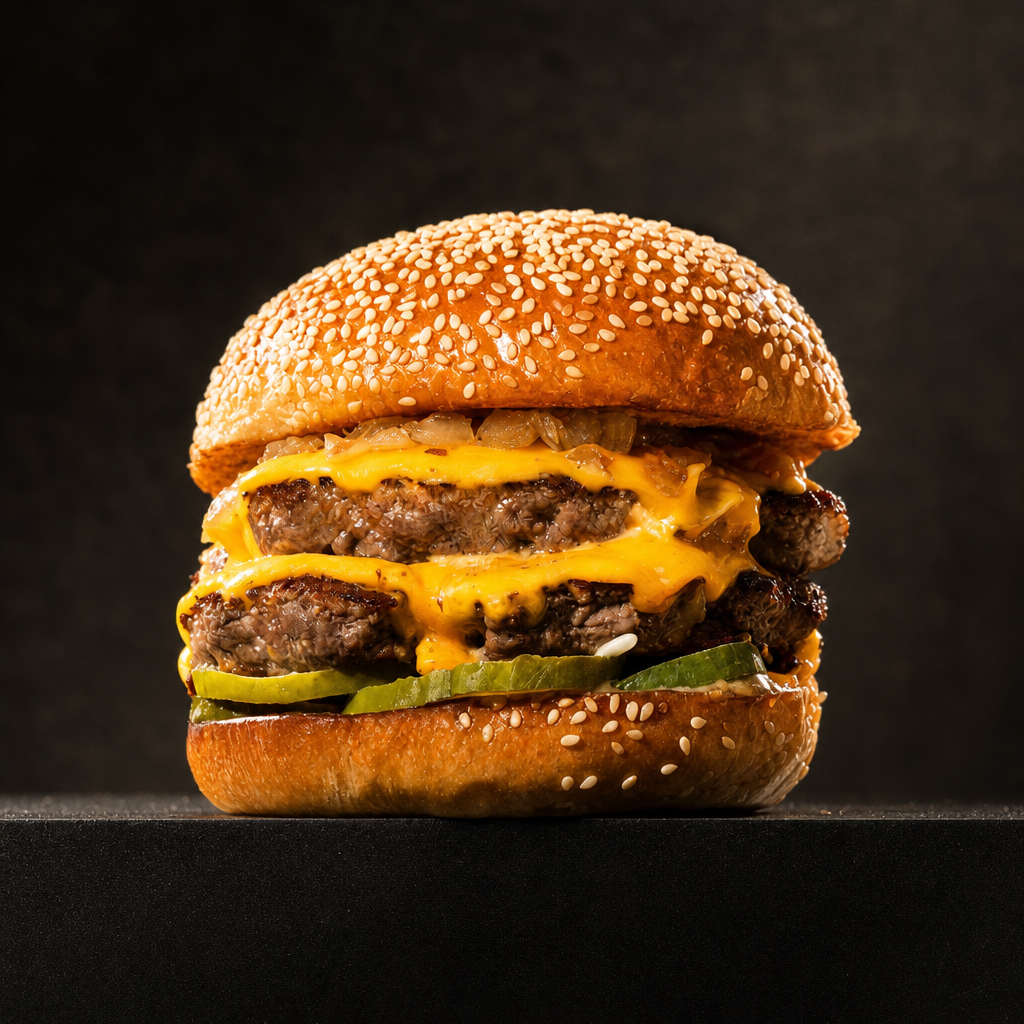 Merica Style Burger.