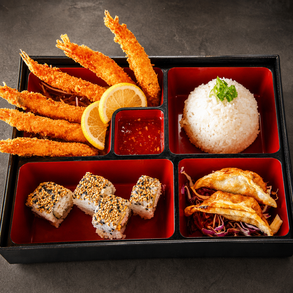 Shrimp Tempura Bento