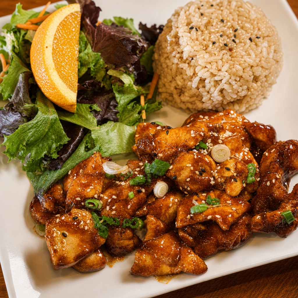 Spicy Chicken Plate.