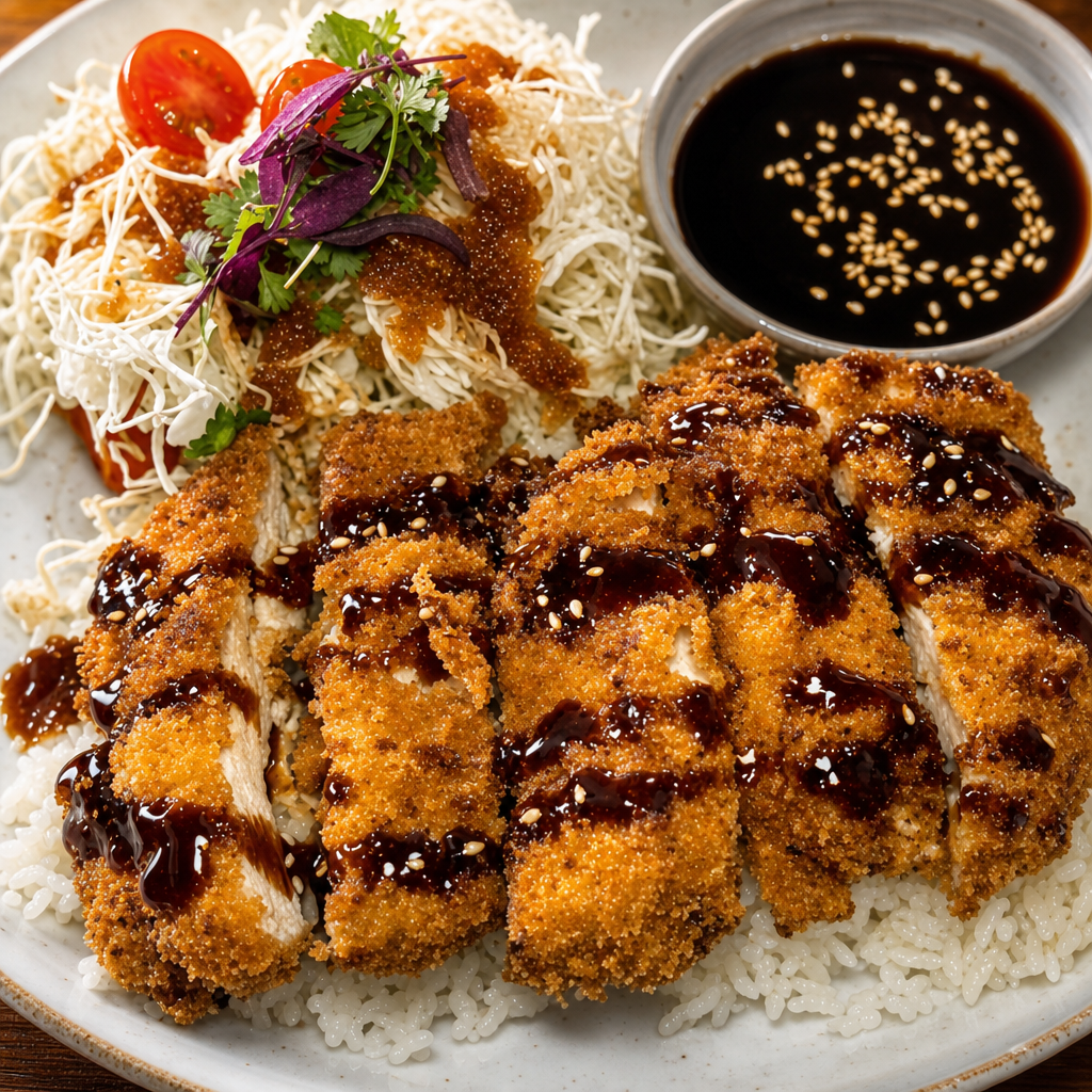 Katsu Chicken Plate.