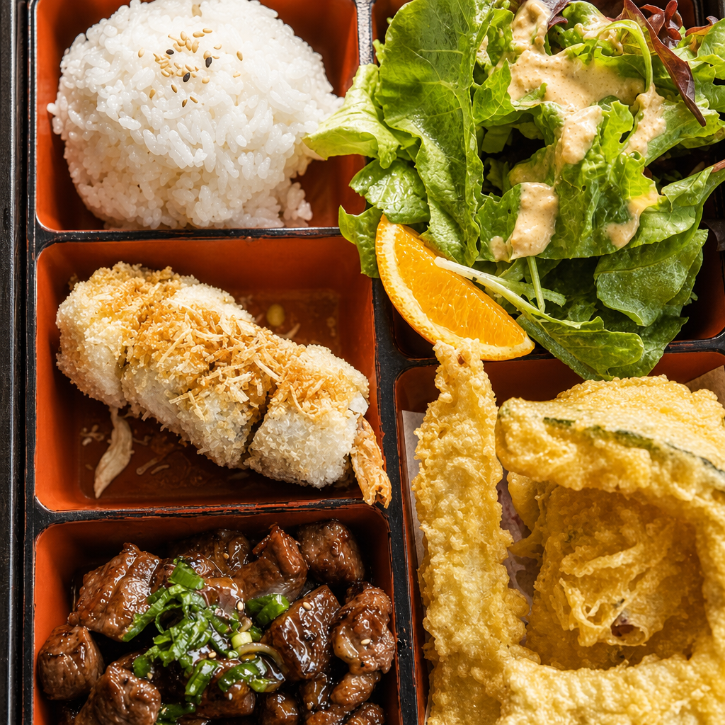 Beef Bento.