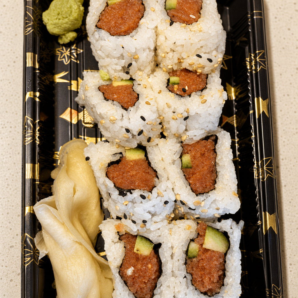 Spicy Tuna Full Roll.