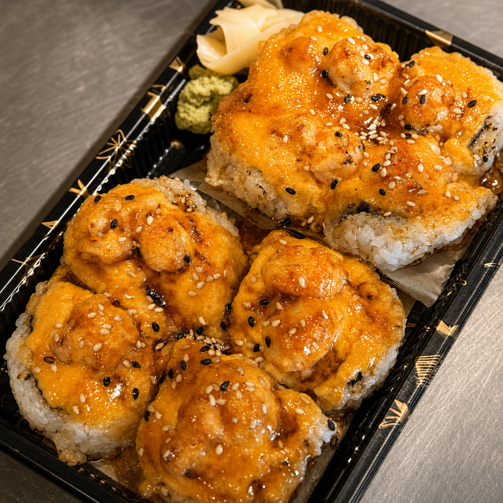 Baked Lobster Roll.