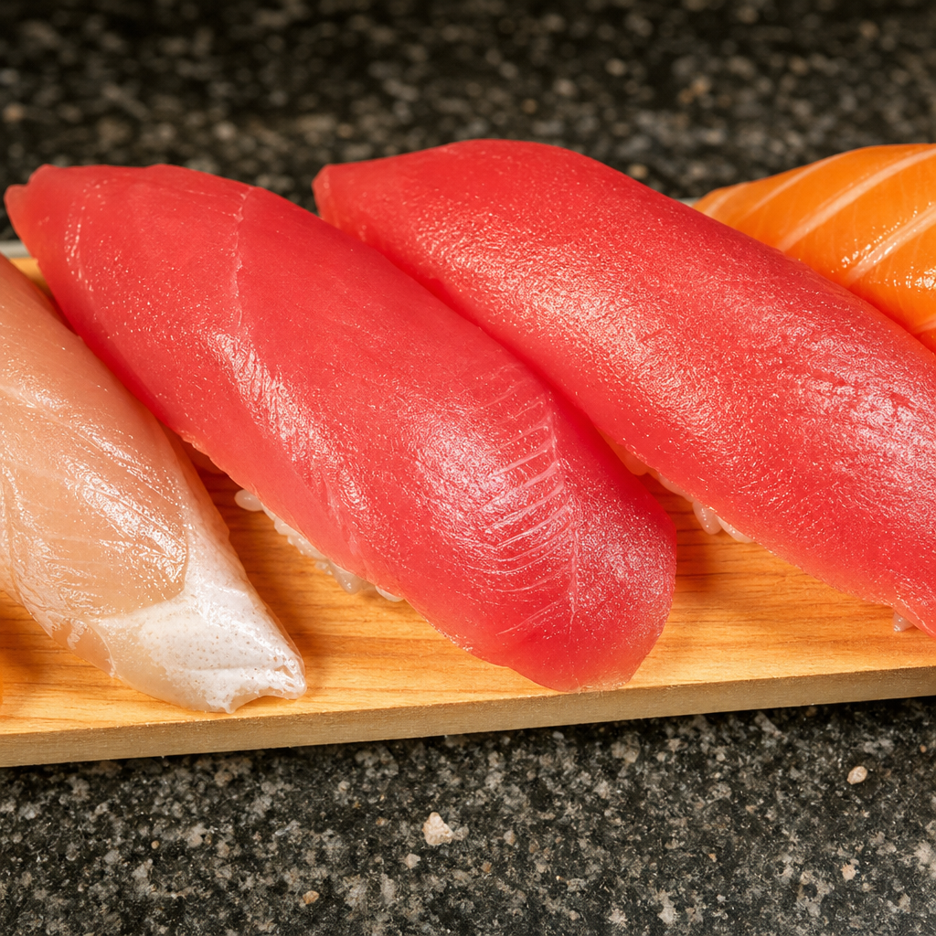 Tuna Nigiri Sushi.