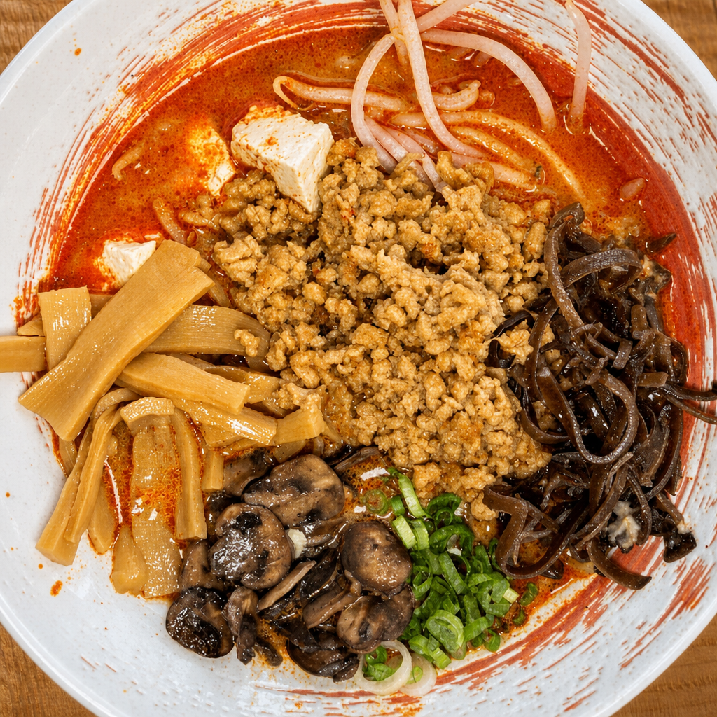 Tan Tan Ramen (Vegetarian).