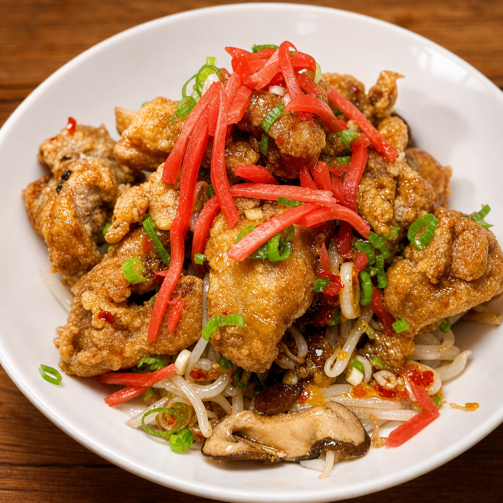 Sweet Sour Chicken.