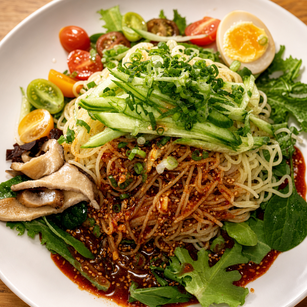 Spicy Noodle Salad.