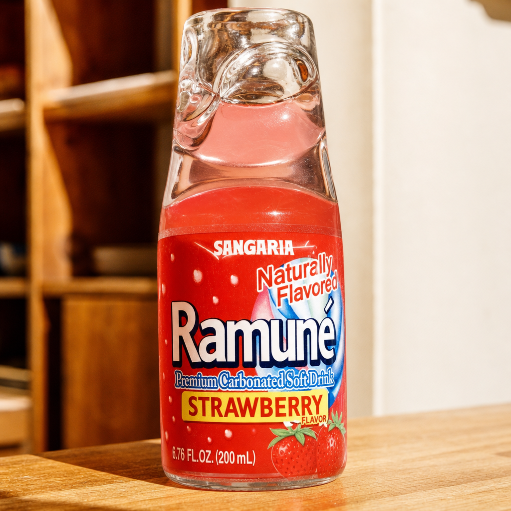 Ramune Japanese Soda.